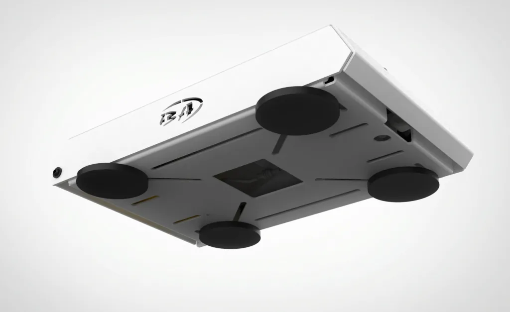 Boss Pro Lockable Mount for Starlink Mini — White with Magnetic Feet